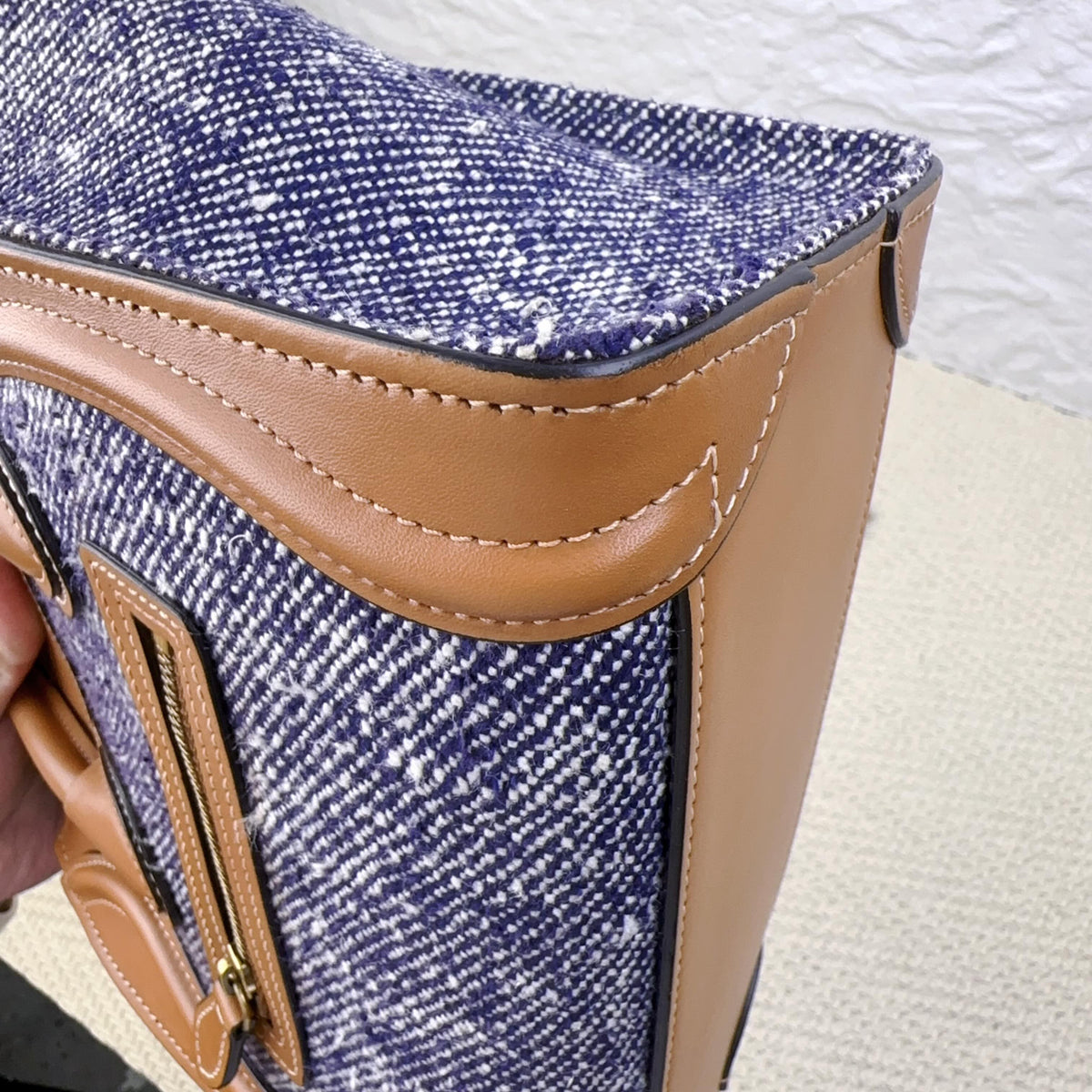 Celine - Luggage Nano - Denim - Jeans - Multicolour - (mini)
