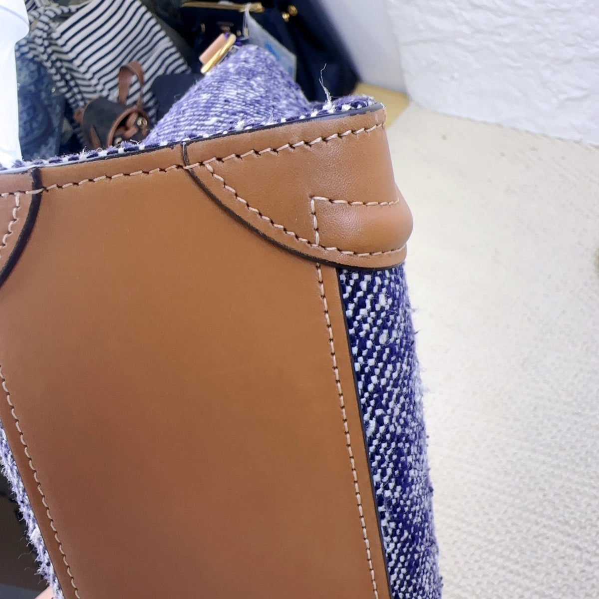 Celine - Luggage Nano - Denim - Jeans - Multicolour - (mini)