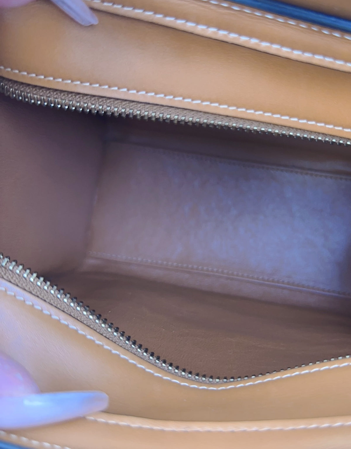 Celine - Luggage Nano - Denim - Jeans - Multicolour - (mini)