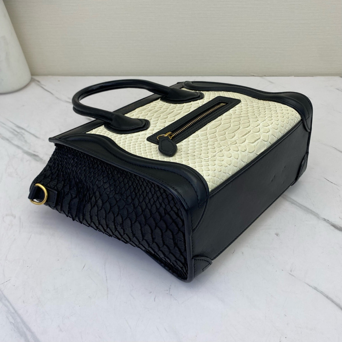 Celine - Luggage Nano - Exotic leathers - Python - Multicolour - (mini)