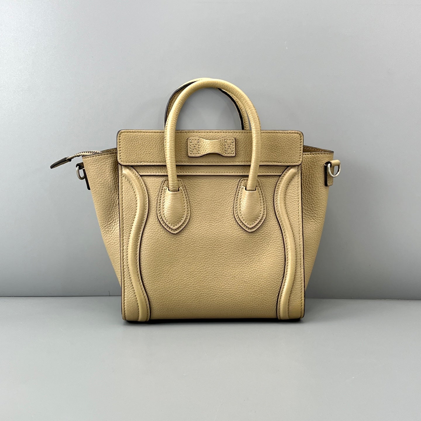 Celine - Luggage Nano - Leather - Beige - (mini)
