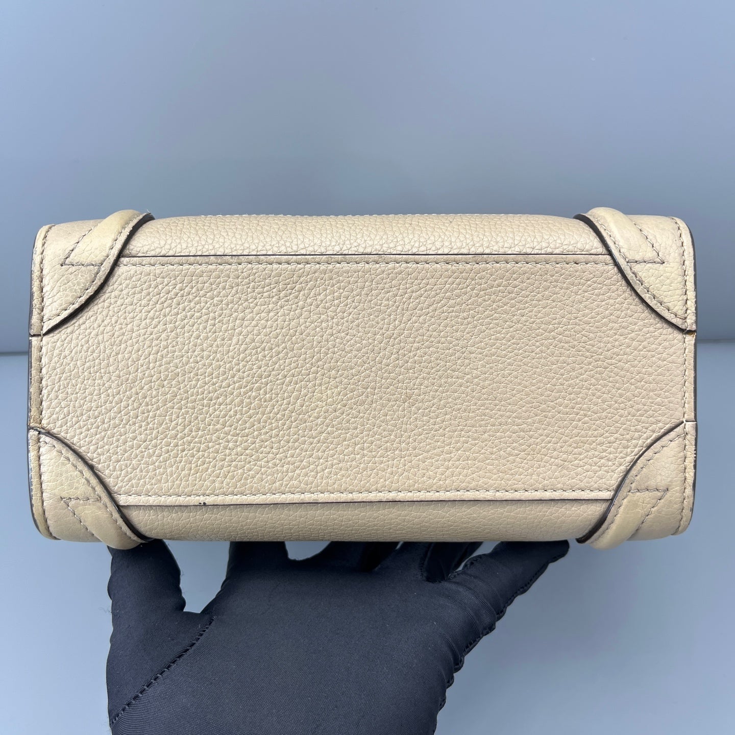 Celine - Luggage Nano - Leather - Beige - (mini)
