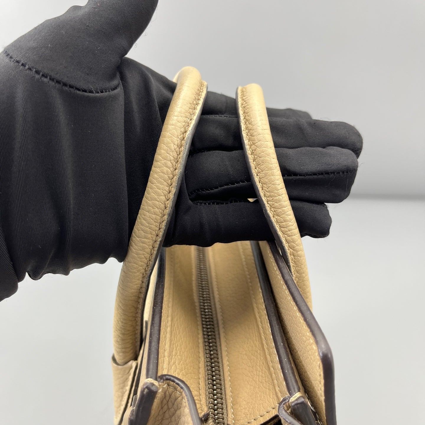 Celine - Luggage Nano - Leather - Beige - (mini)