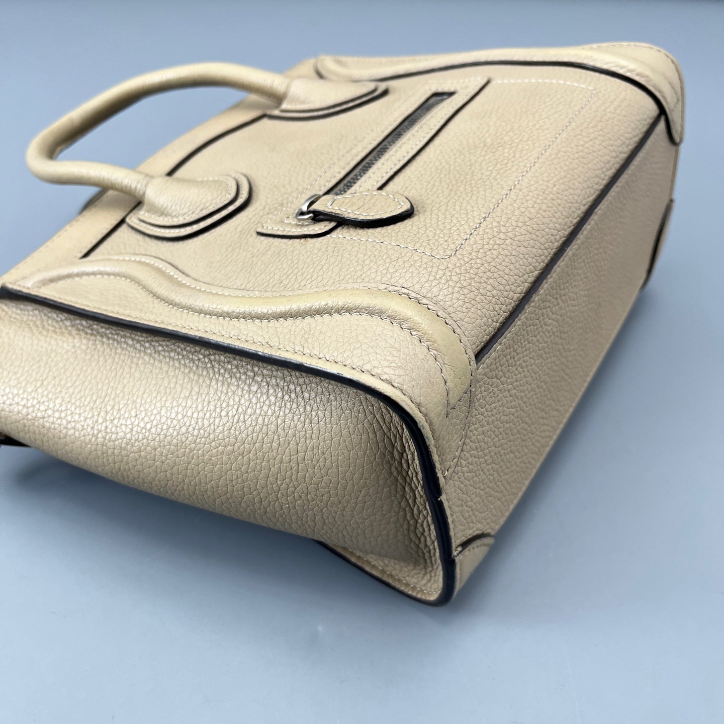 Celine - Luggage Nano - Leather - Beige - (mini)