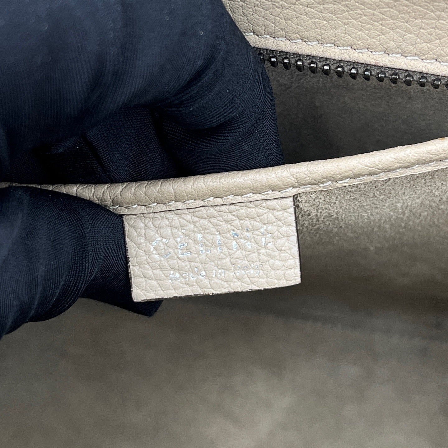 Celine - Luggage Nano - Leather - Beige - (mini)