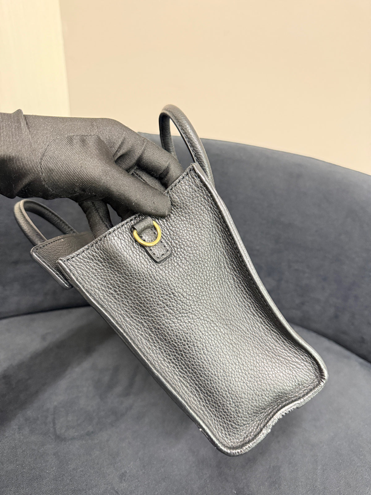 Celine - Luggage Nano - Leather - Black - (mini)