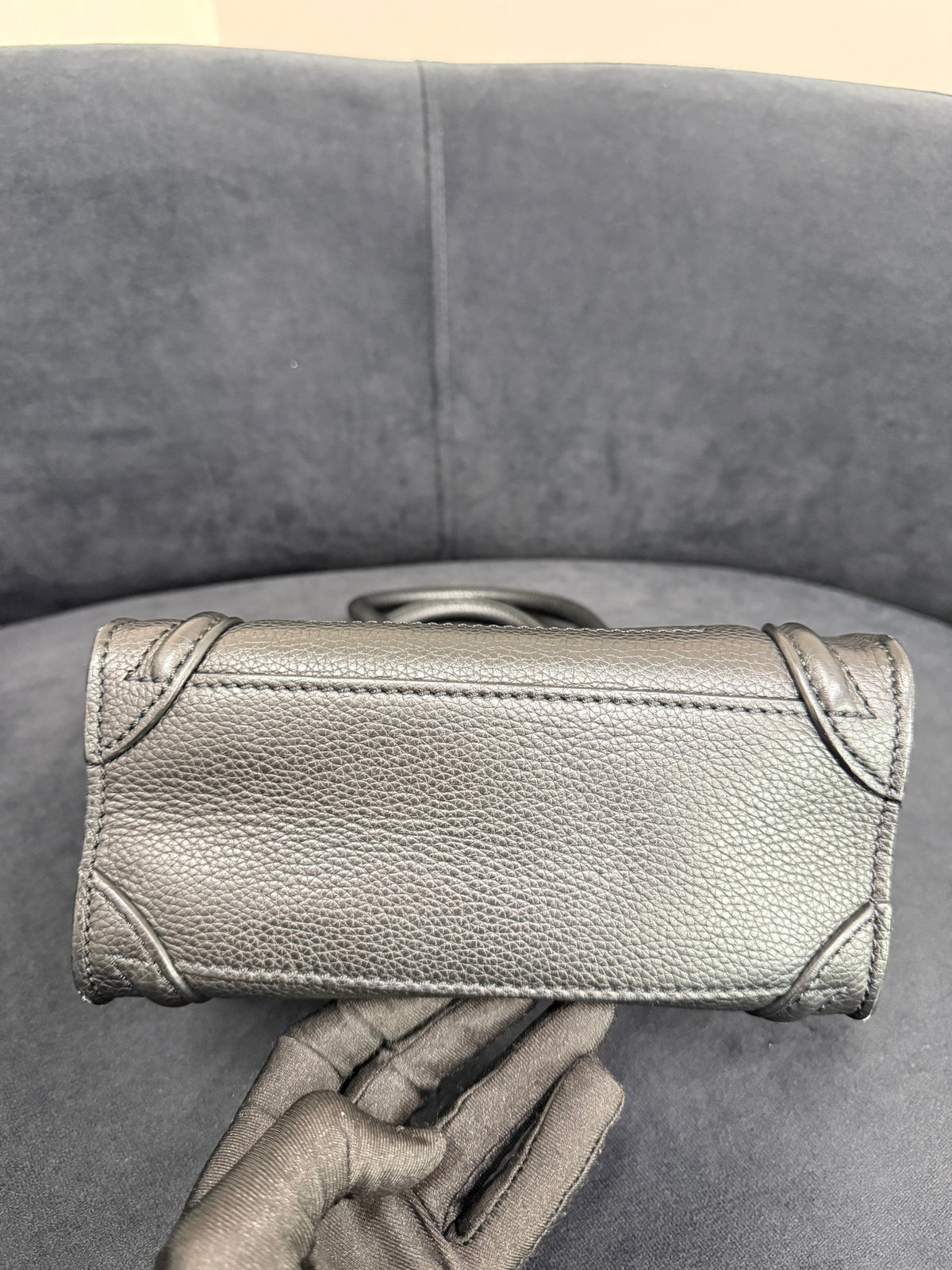 Celine - Luggage Nano - Leather - Black - (mini)