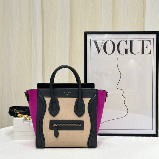 Celine - Luggage Nano - Leather - Multicolour - (mini)
