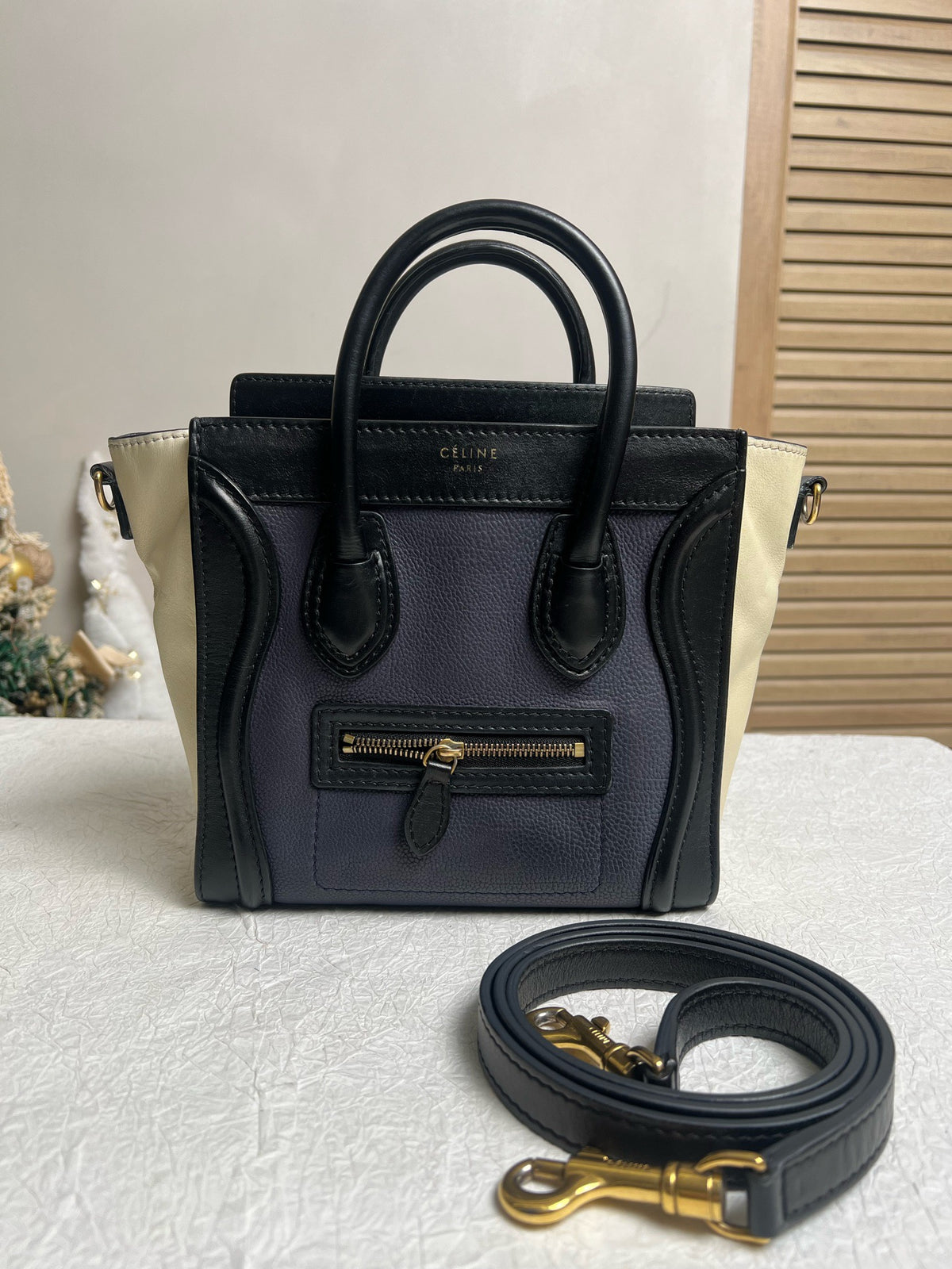 Celine - Luggage Nano - Leather - Multicolour - (mini)