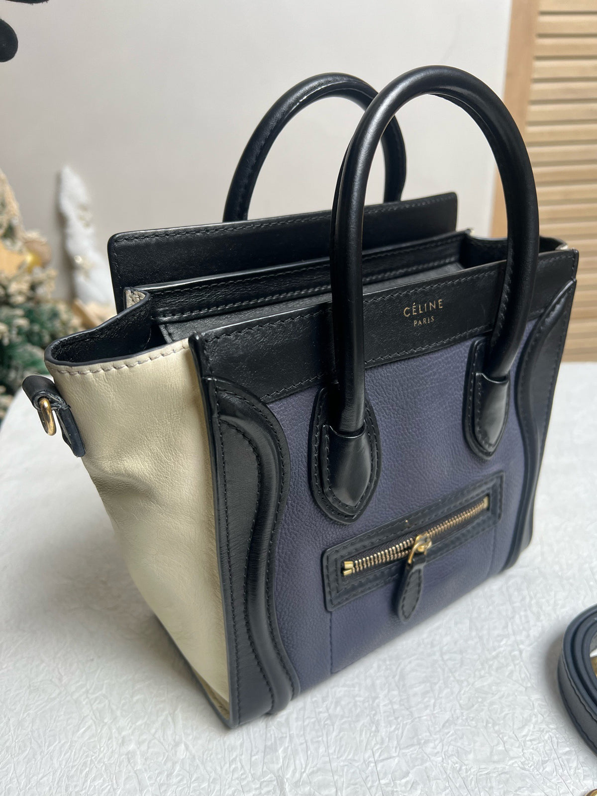 Celine - Luggage Nano - Leather - Multicolour - (mini)