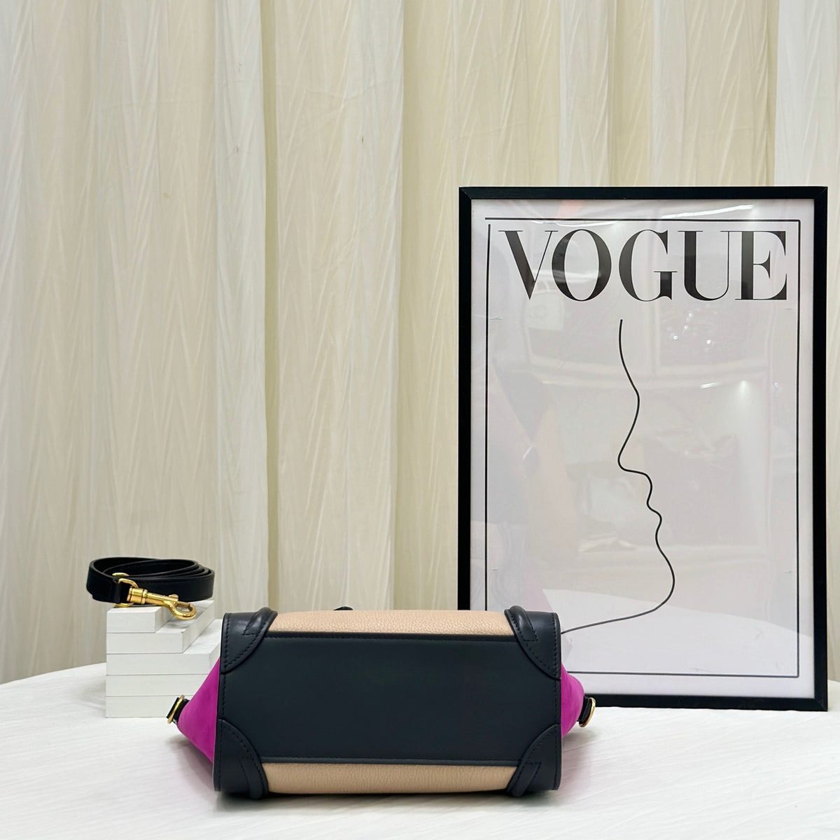 Celine - Luggage Nano - Leather - Multicolour - (mini)
