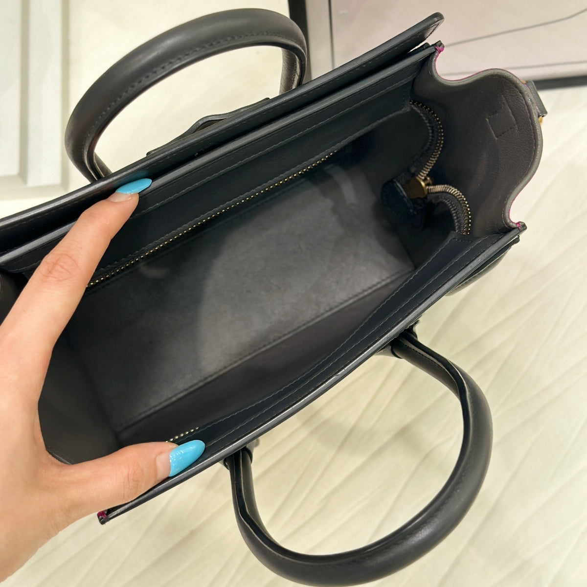 Celine - Luggage Nano - Leather - Multicolour - (mini)