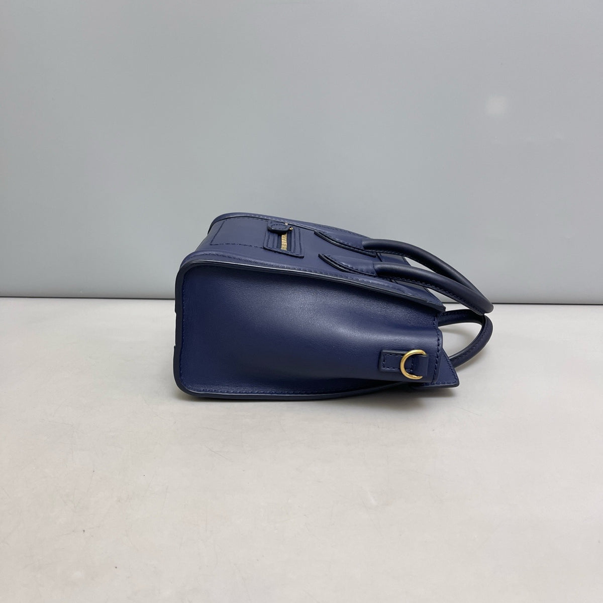 Celine - Luggage Nano - Leather - Navy - (Mini)