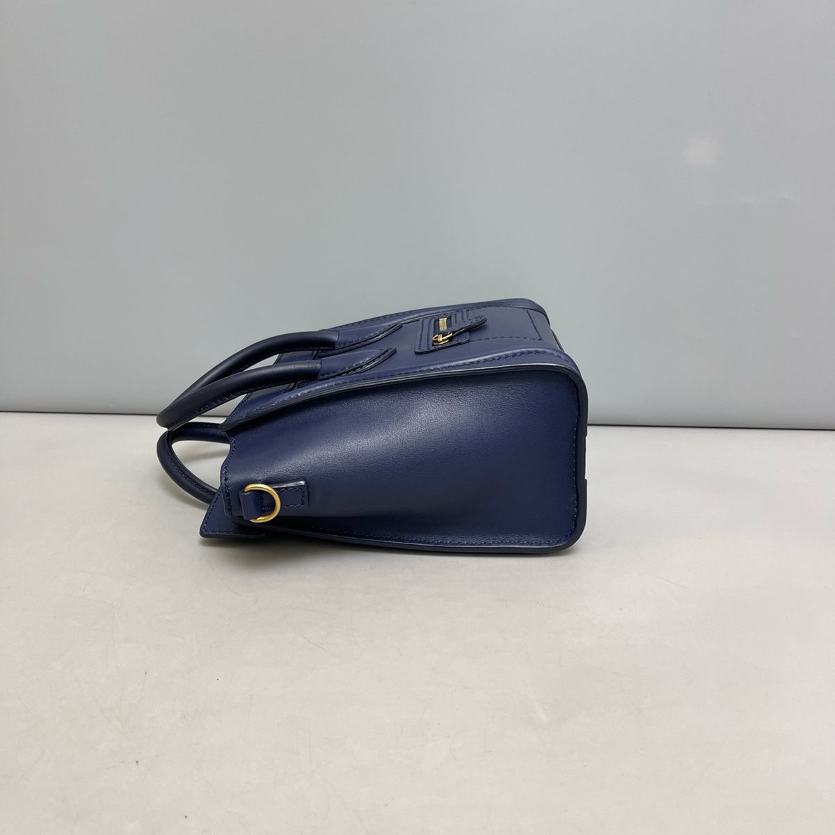 Celine - Luggage Nano - Leather - Navy - (Mini)