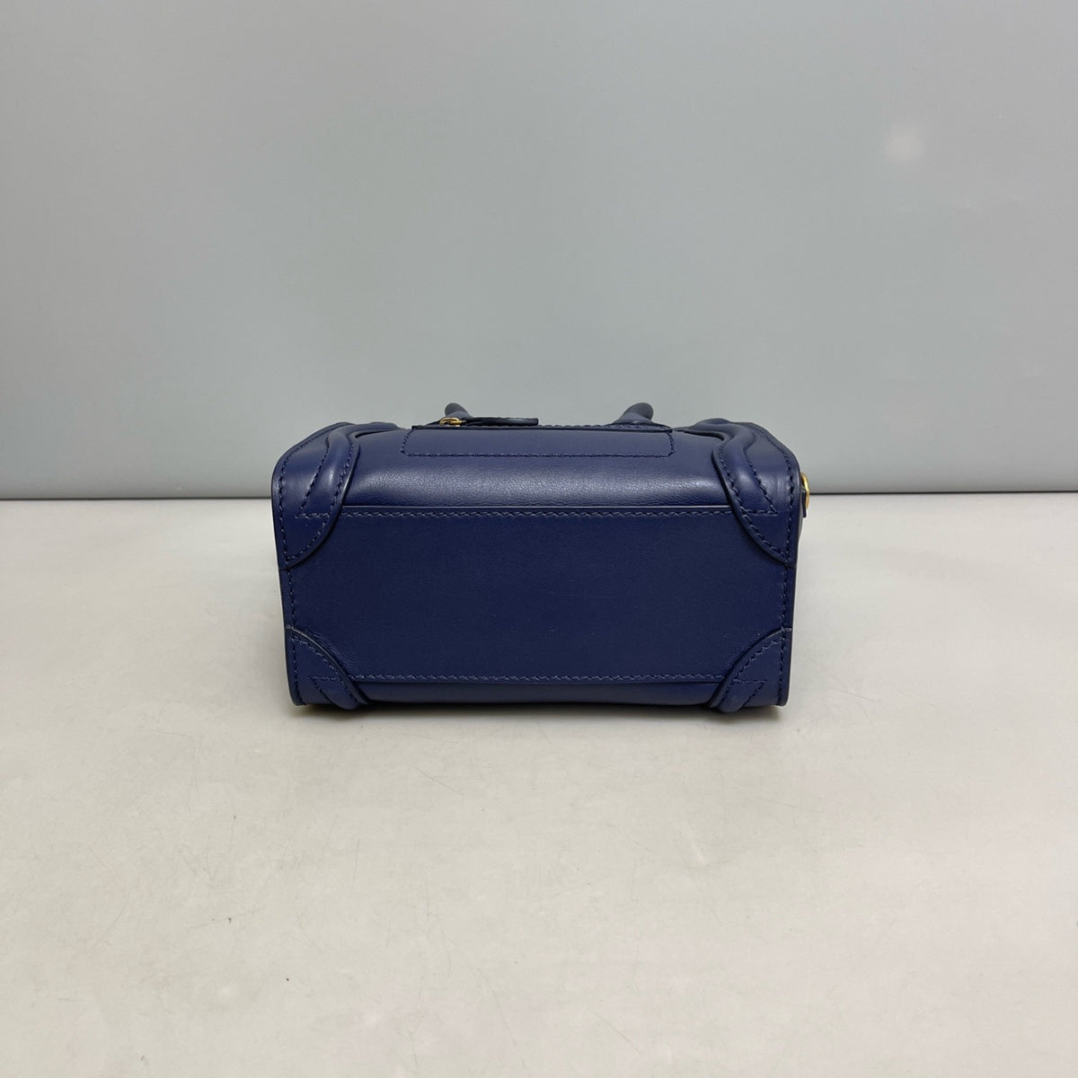 Celine - Luggage Nano - Leather - Navy - (Mini)