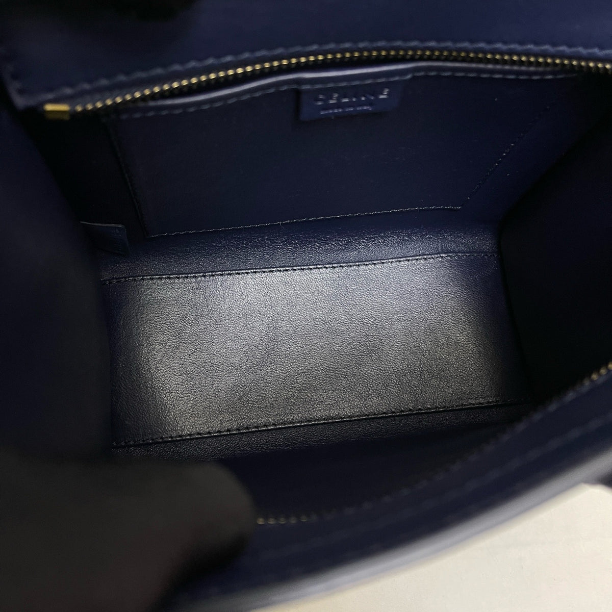 Celine - Luggage Nano - Leather - Navy - (Mini)