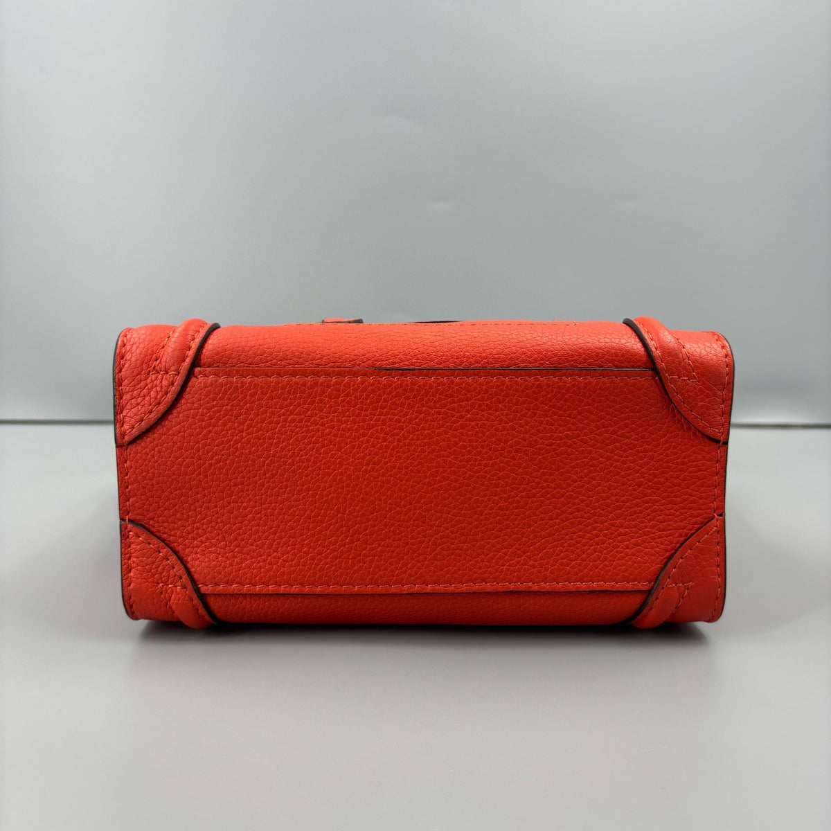 Celine - Luggage Nano - Leather - Orange - (mini)