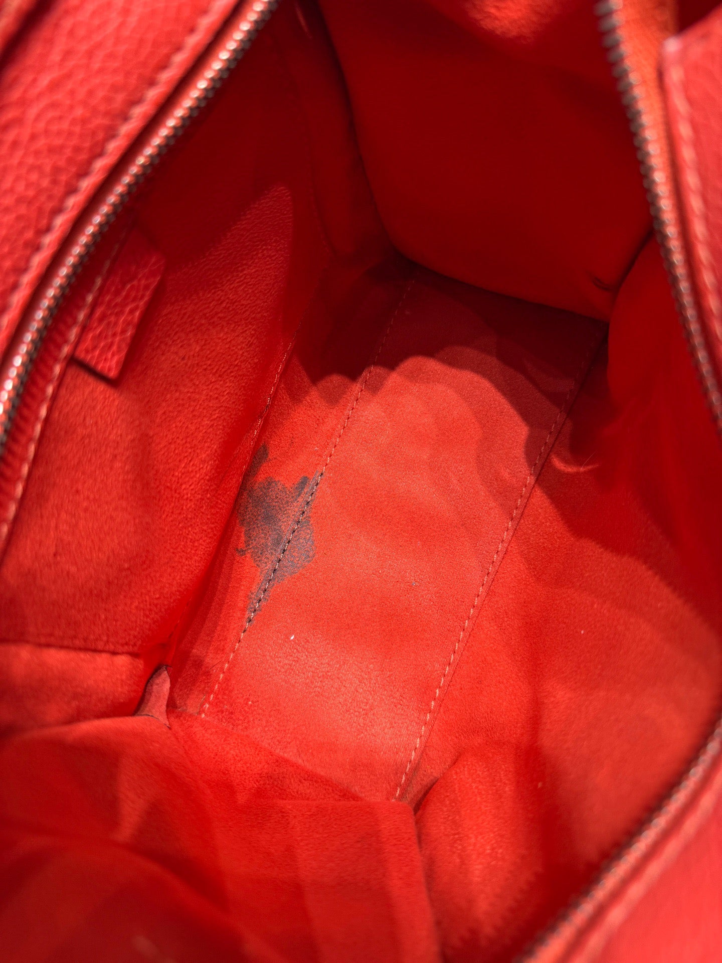 Celine - Luggage Nano - Leather - Red - (mini)
