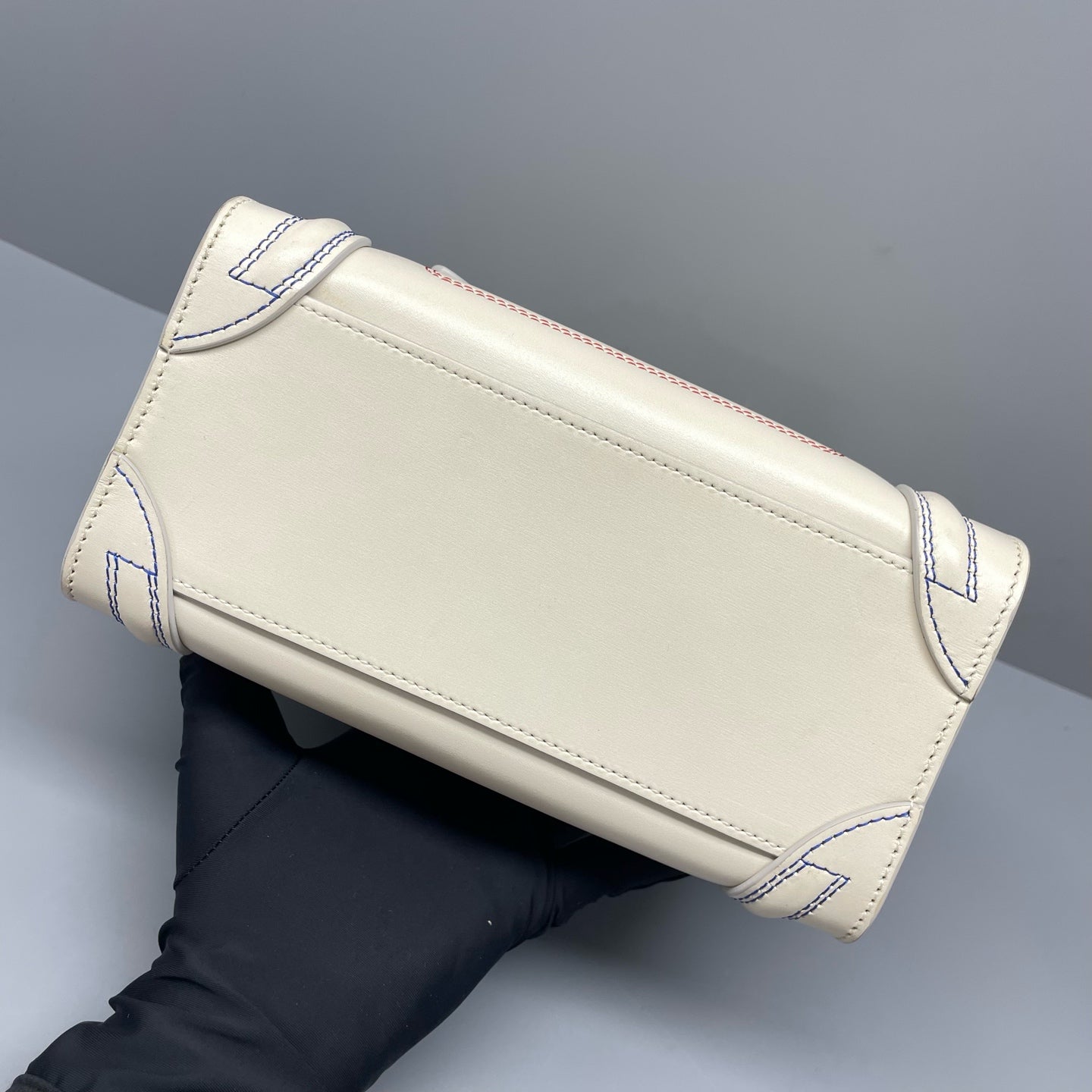 Celine - Luggage Nano - Leather - White - (mini)