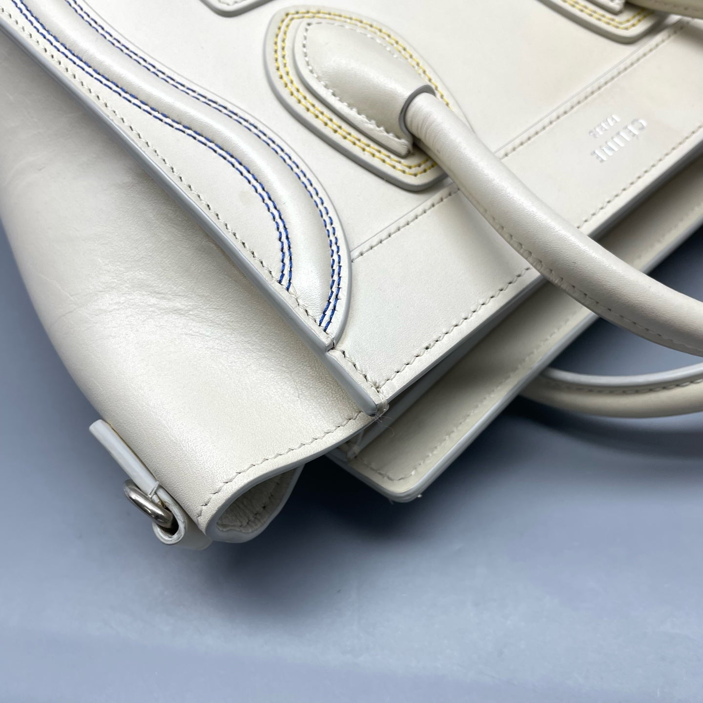 Celine - Luggage Nano - Leather - White - (mini)