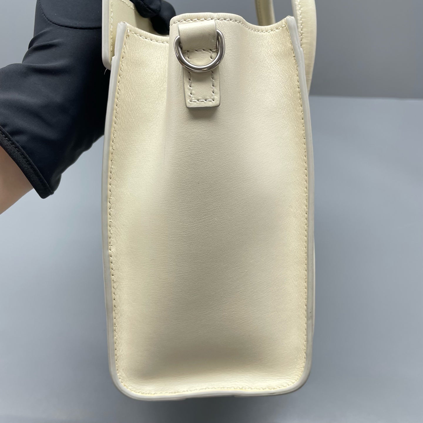Celine - Luggage Nano - Leather - White - (mini)