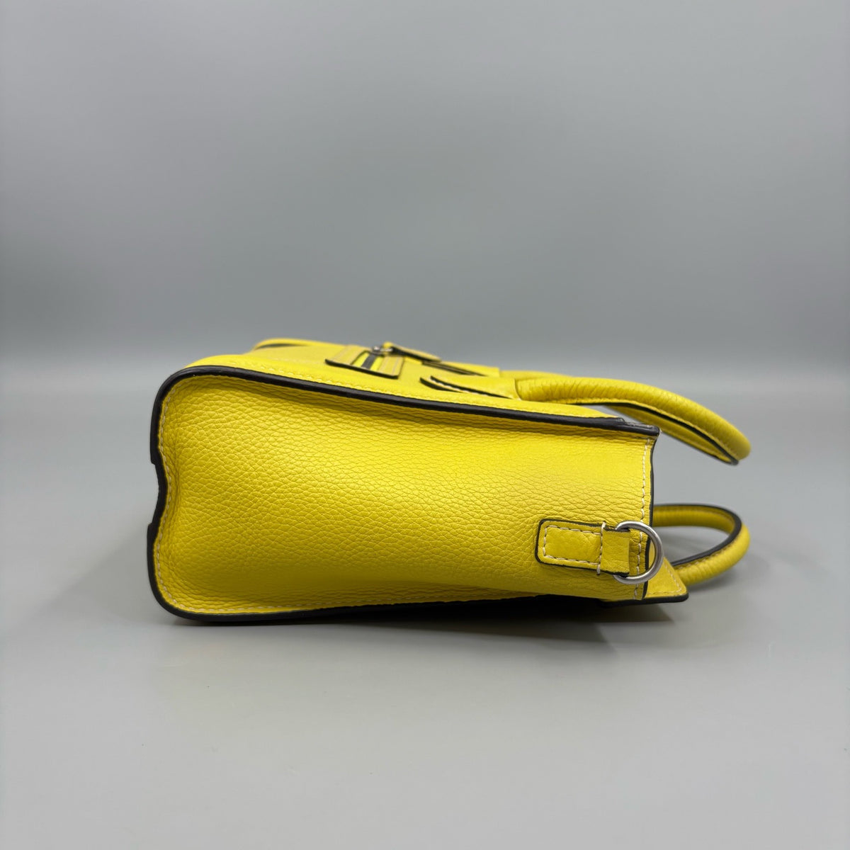 Celine - Luggage Nano - Leather - Yellow - (mini)