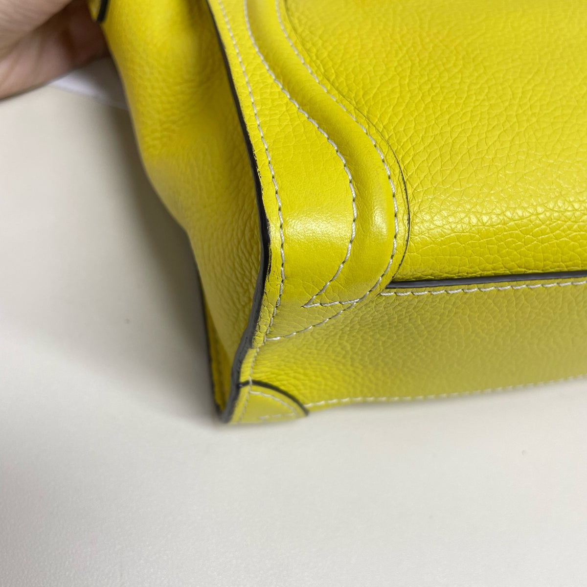 Celine - Luggage Nano - Leather - Yellow - (mini)