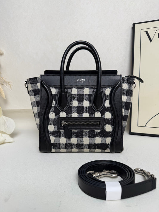 Celine - Luggage Small - Cloth - Multicolour - (small)