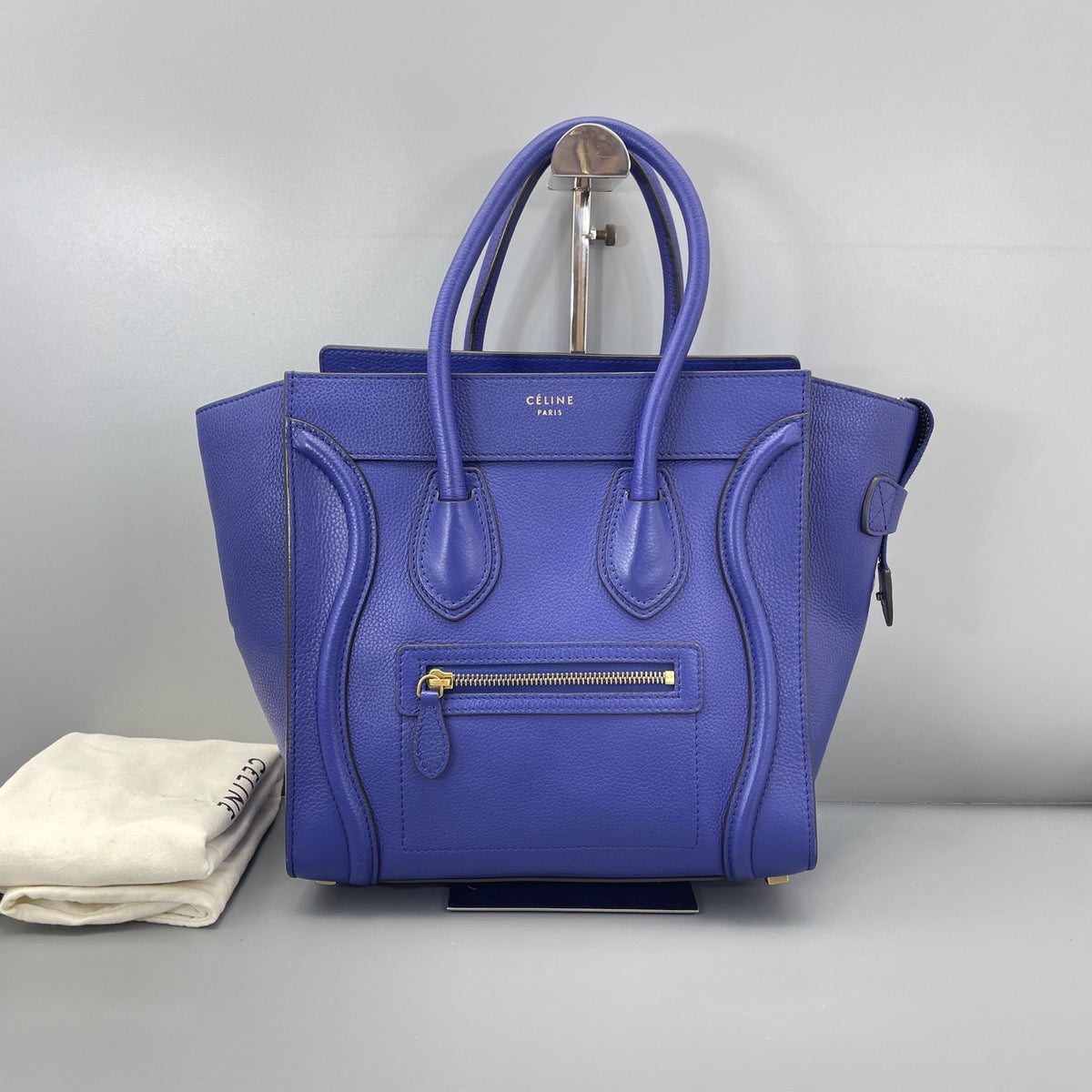 Celine - Luggage Small - Leather - Blue - (Small)