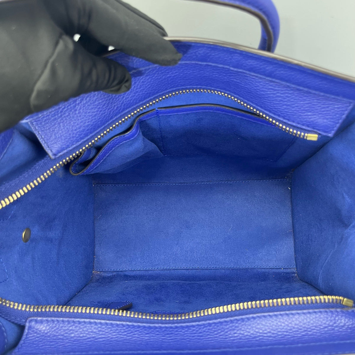 Celine - Luggage Small - Leather - Blue - (Small)