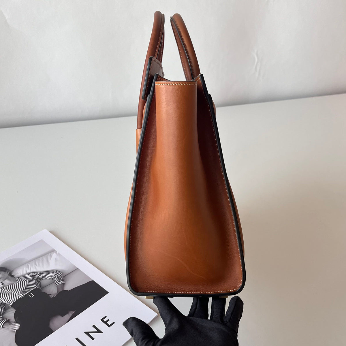 Celine - Luggage small - Leather - Brown - (small)