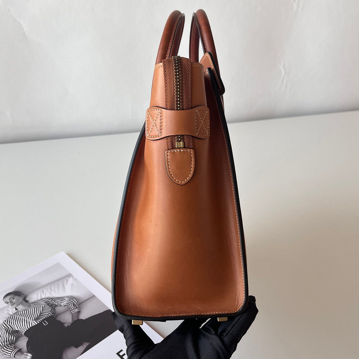 Celine - Luggage small - Leather - Brown - (small)