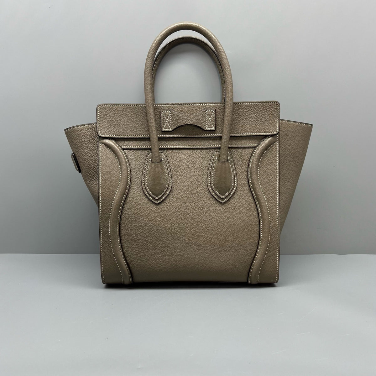 Celine - Luggage Small - Leather - Grey - (small)