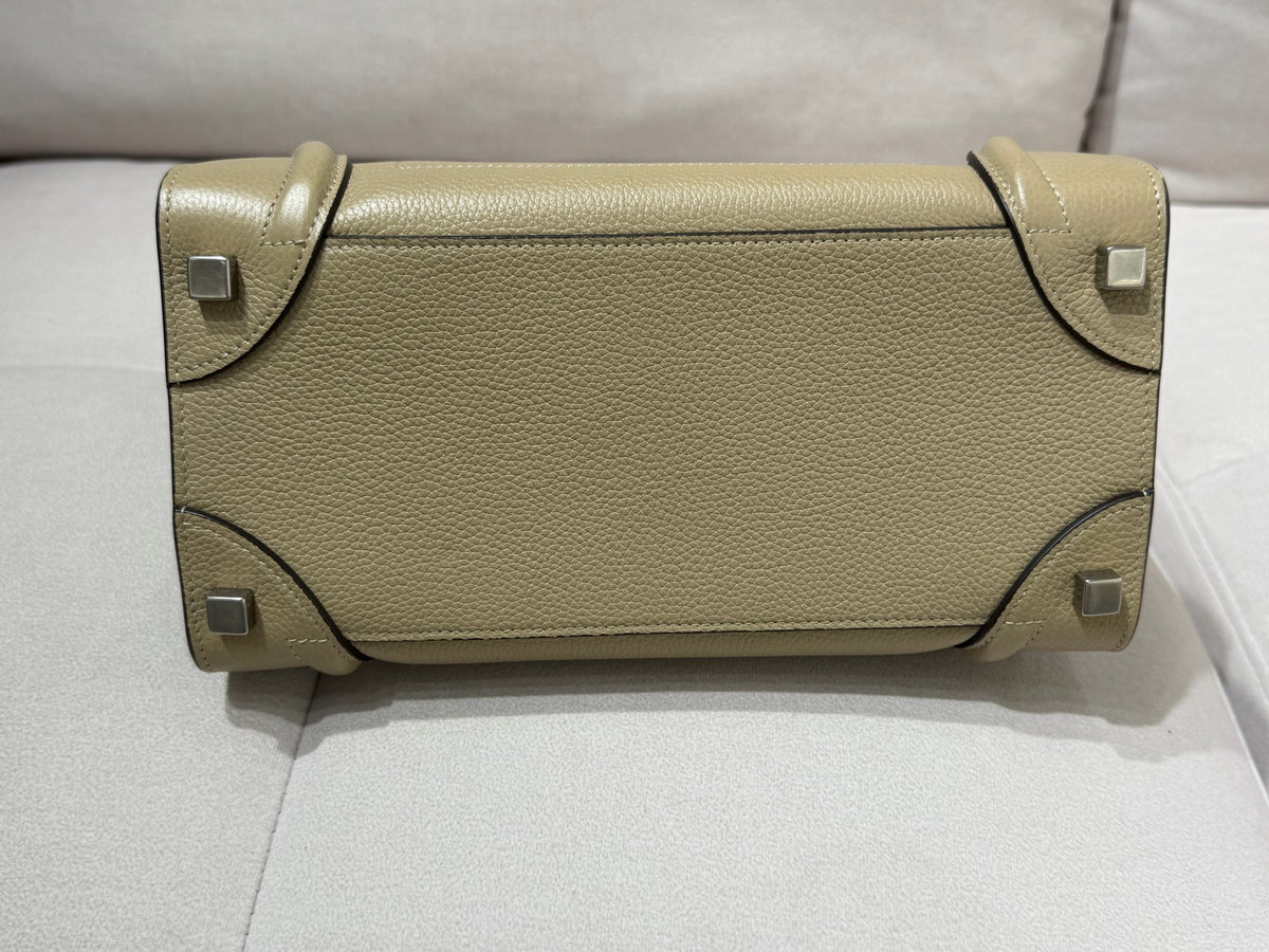 Celine - Luggage Small - Leather - Grey - (small)