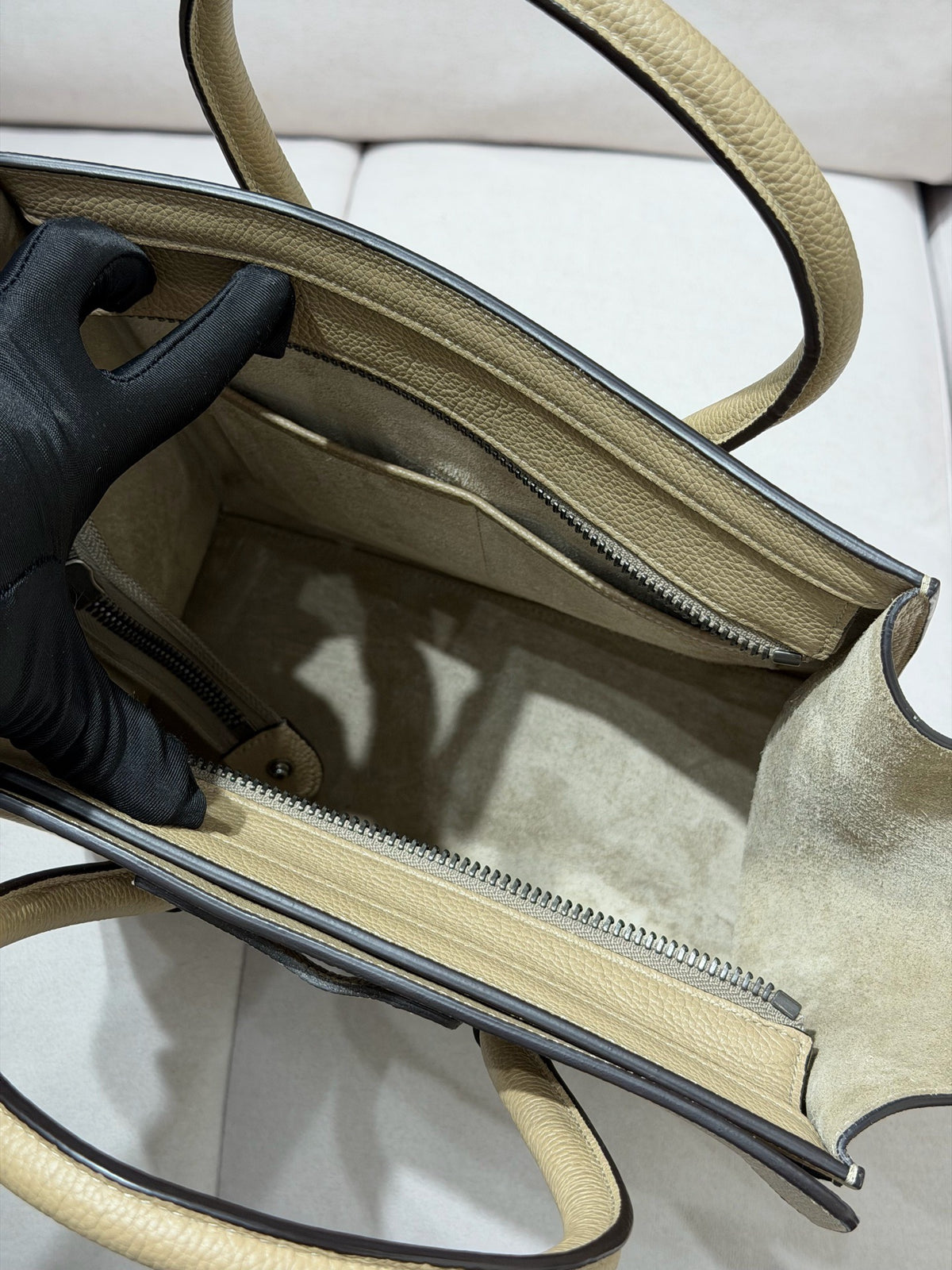Celine - Luggage Small - Leather - Grey - (small)