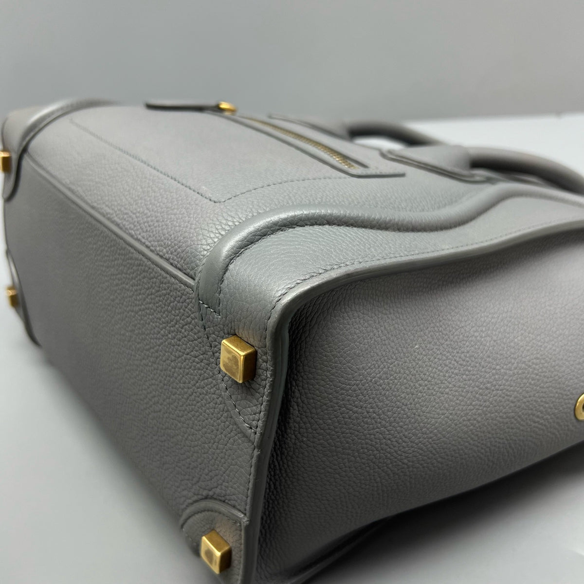 Celine - Luggage Small - Leather - Grey - (small)