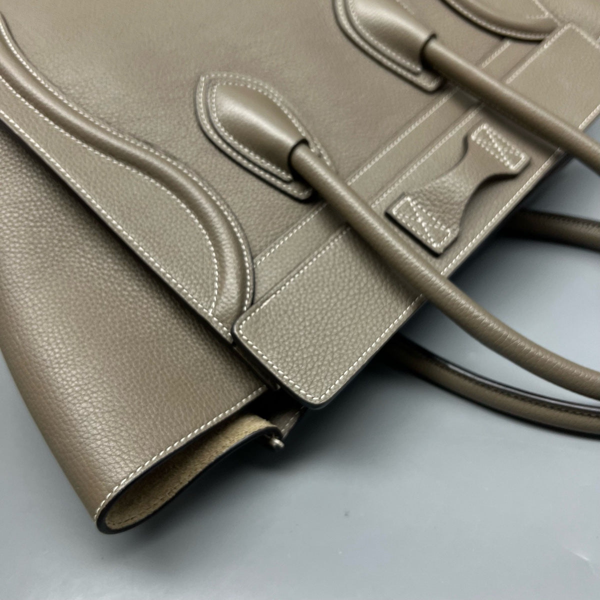 Celine - Luggage Small - Leather - Grey - (small)
