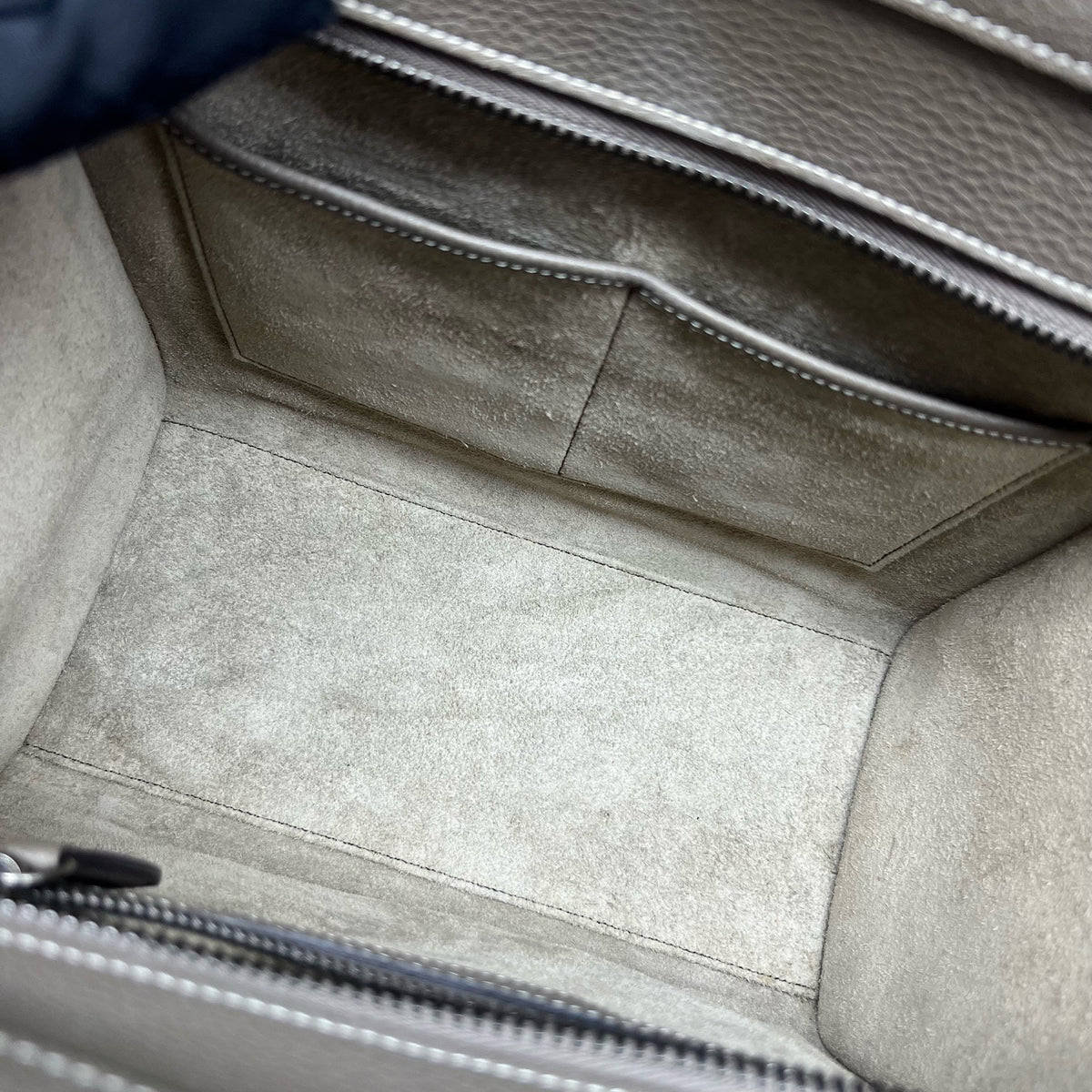 Celine - Luggage Small - Leather - Grey - (small)