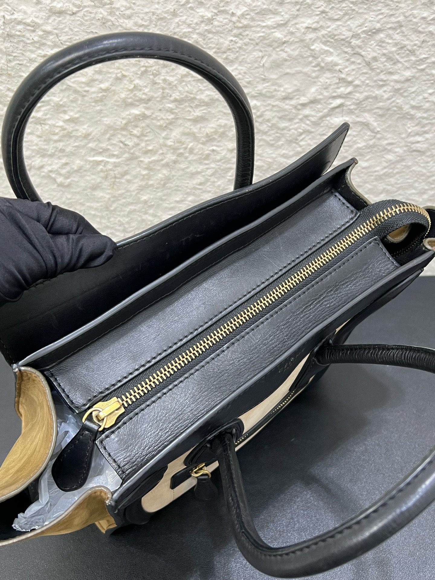 Celine - Micro Luggage Tote - Leather - Multicolour - (Micro)