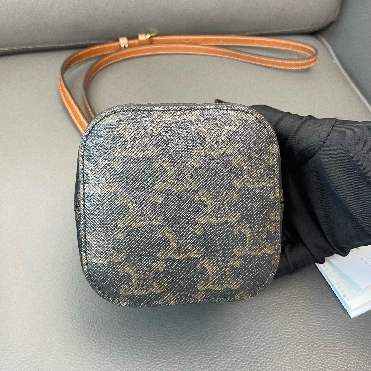 Celine - Mini Box Bag - Synthetic - Brown - (mini)