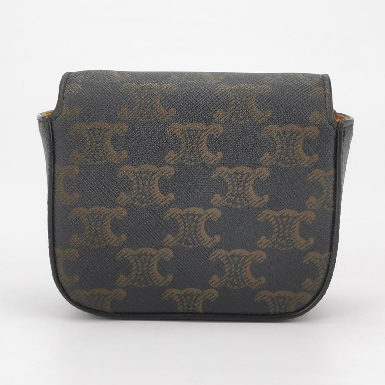 Celine - Mini Triomphe - Synthetic - Brown - (mini)