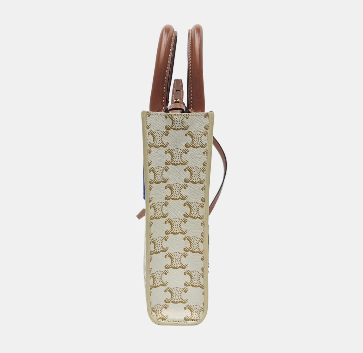 Celine - Mini Vertical Cabas - Cloth - Beige - (mini)