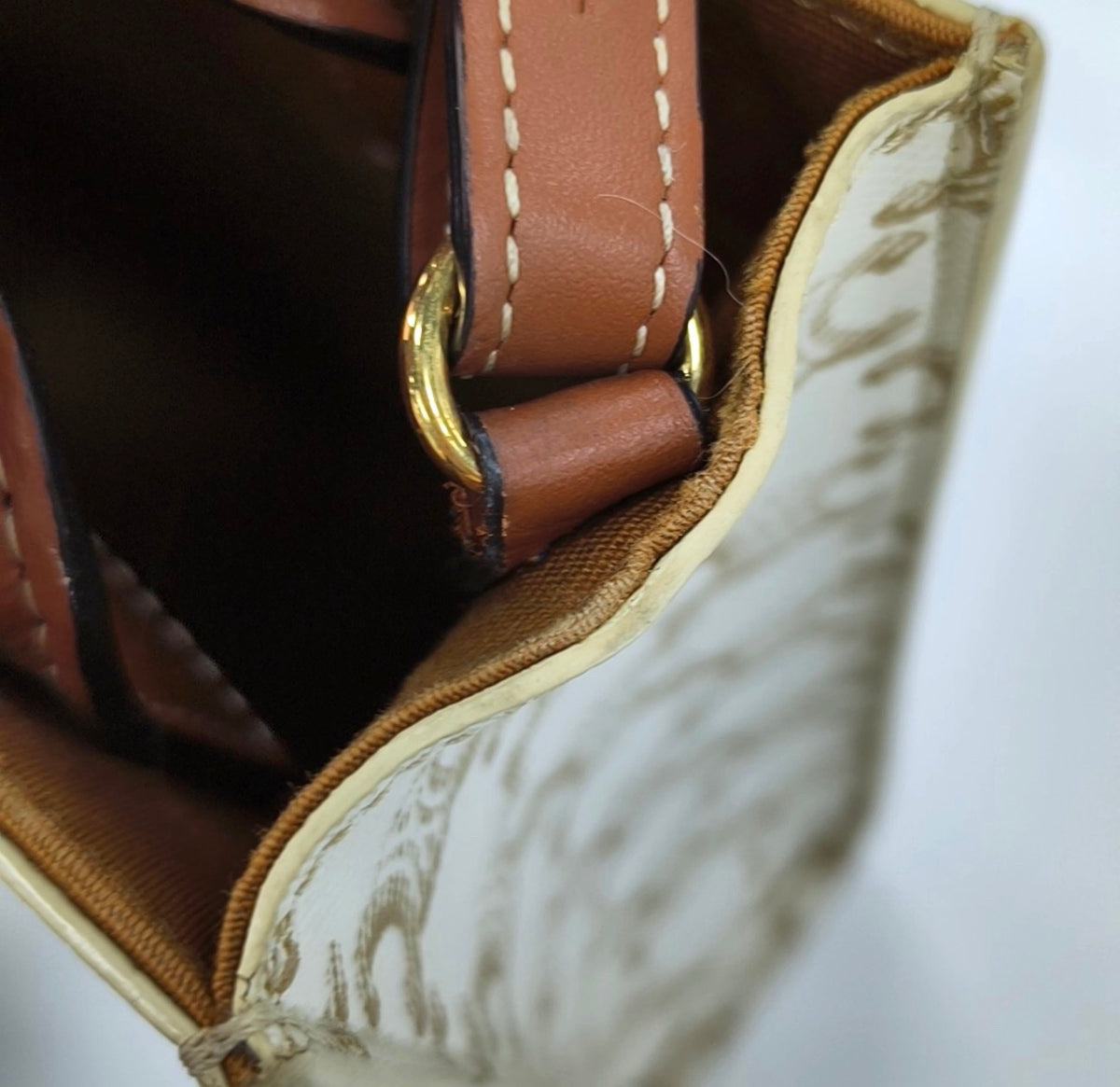 Celine - Mini Vertical Cabas - Cloth - Beige - (mini)