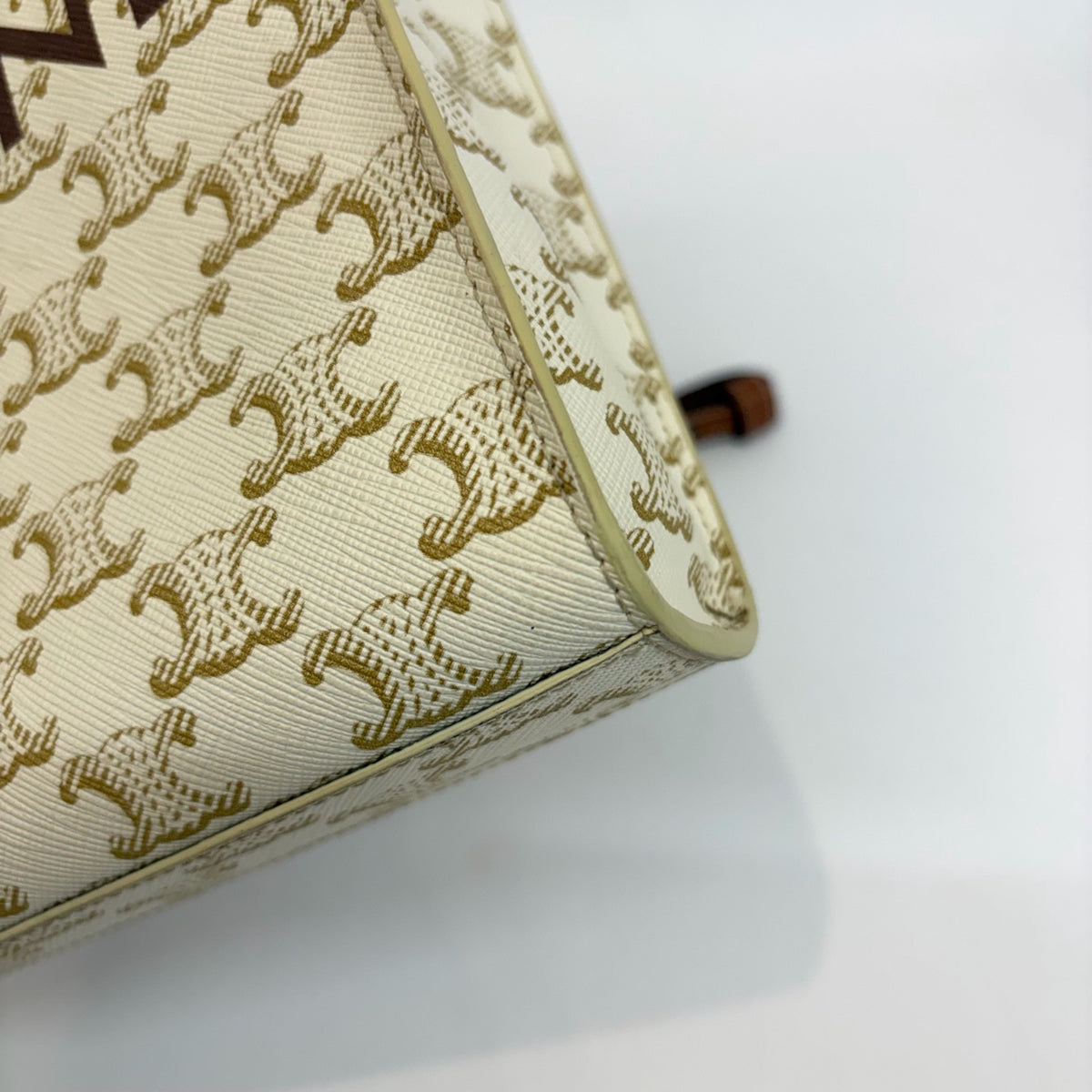 Celine - Mini Vertical Cabas - Synthetic - Beige - (mini)