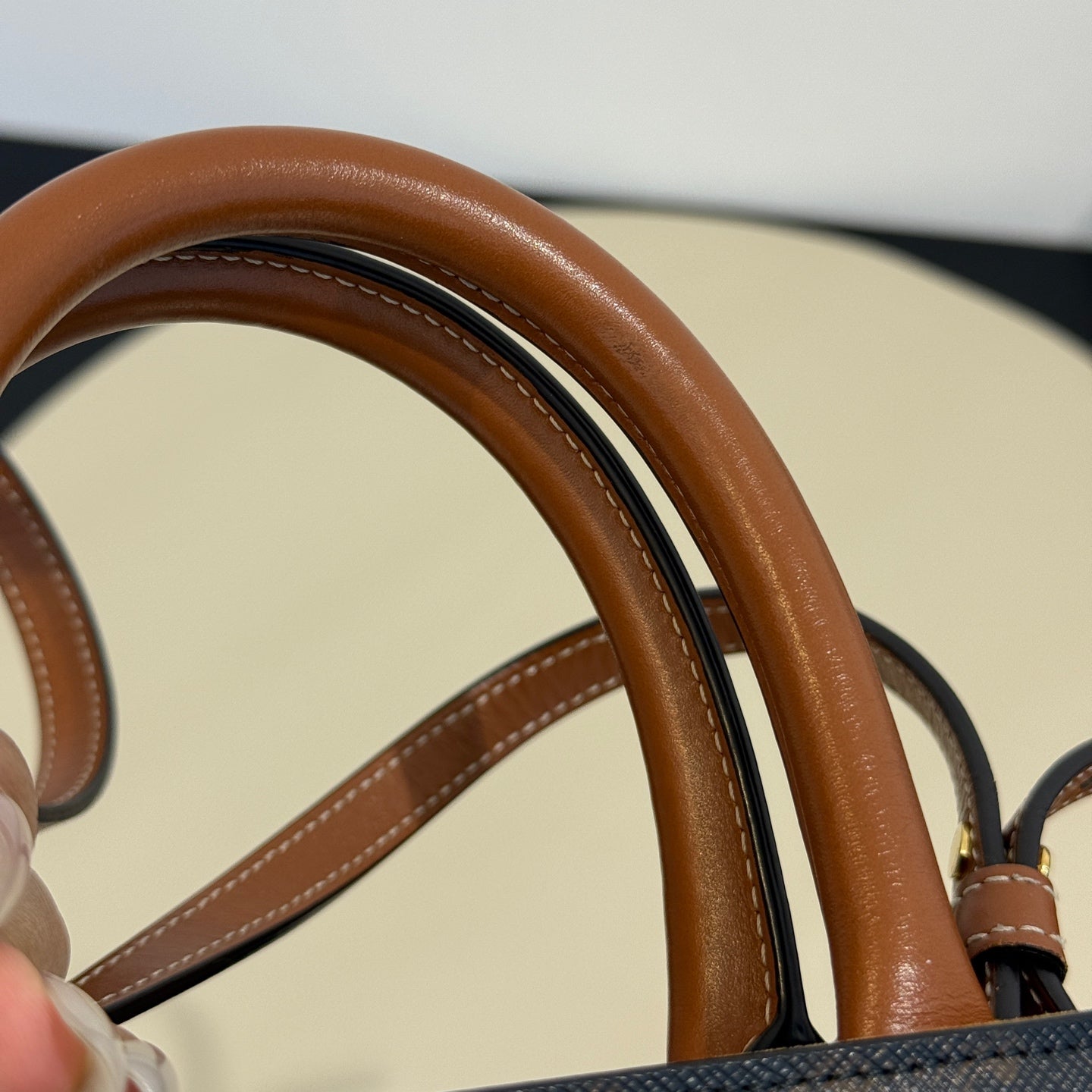 Celine - Mini Vertical Cabas - Synthetic - Brown - (mini)