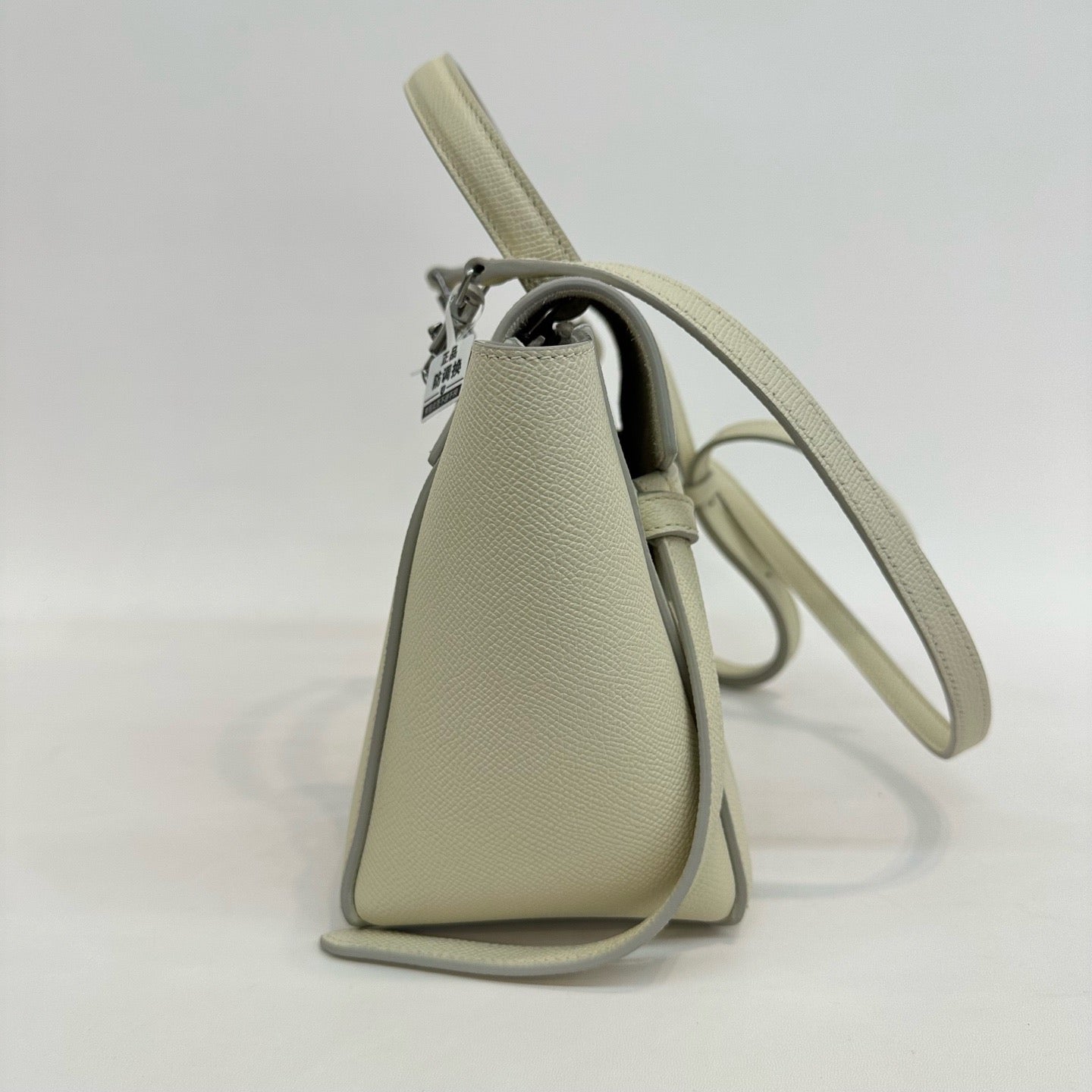 Celine - Nano Belt Bag - Grained Calfskin Leather - White - (Mini)