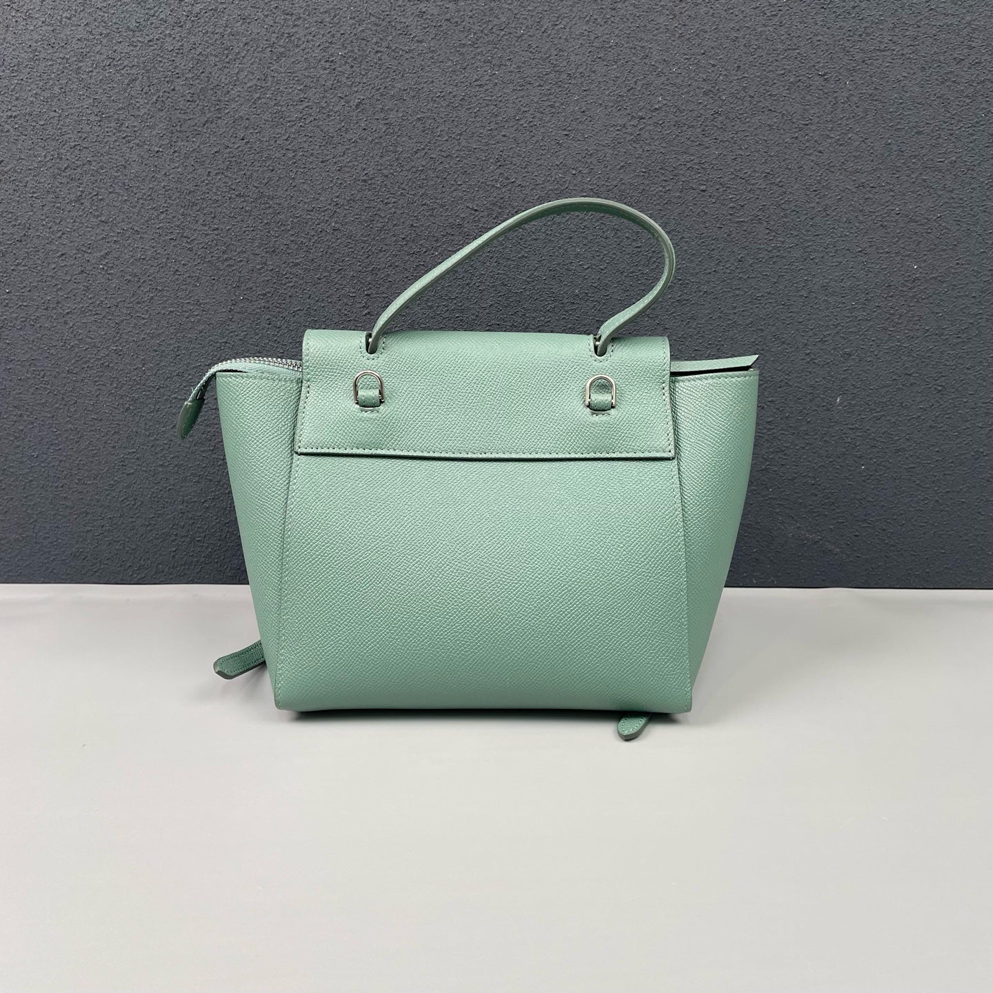 Celine - Nano Belt Bag - Grained leather - Celadon green - (Mini)