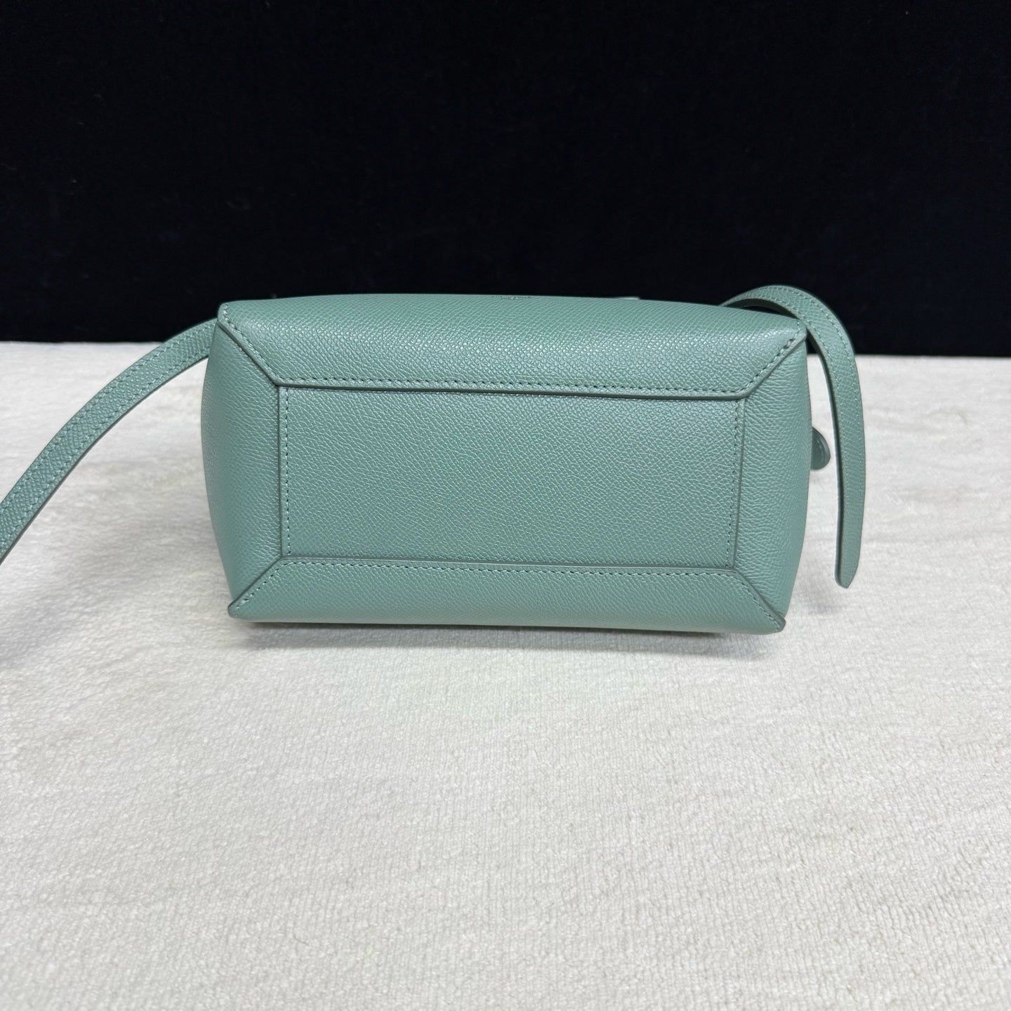 Celine - Nano Belt Bag - Grained leather - Green - (mini)