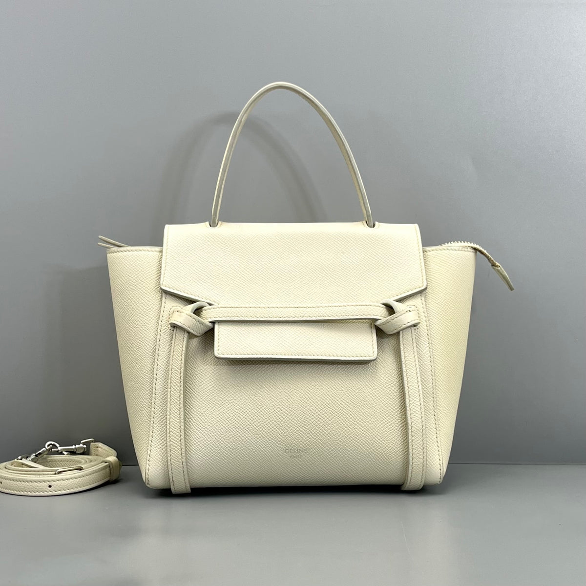 Celine - Nano Belt Bag - Leather - White - (mini)