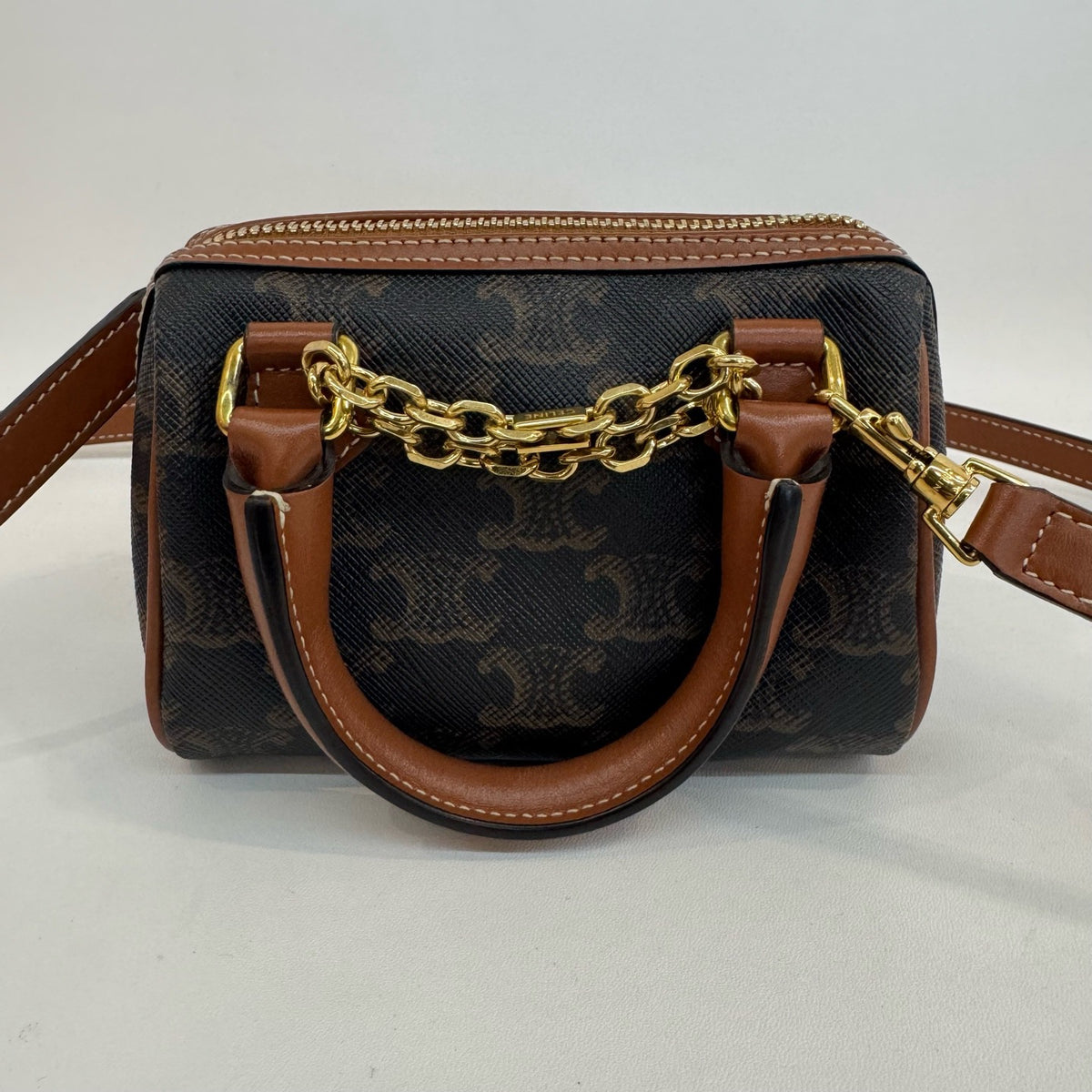 Celine - Nano Cube - Synthetic - Brown - (mini)